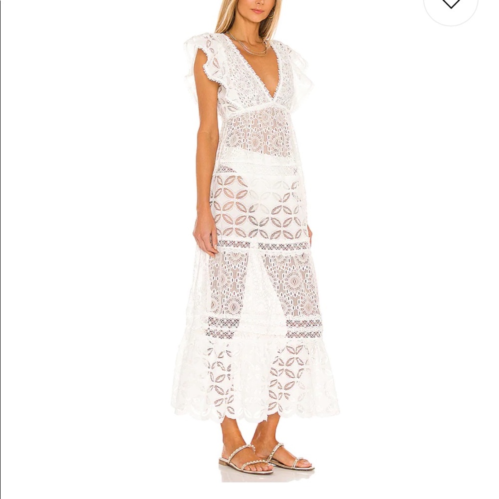 Waimari Nicole Dress in Ivory- size S (high end Colombian brand) originally $375